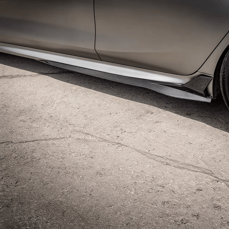 BMW M8 (F91/F92/F93) SOOQOO Carbon Fibre Side Skirt Extensions - SOOQOO Side Skirts