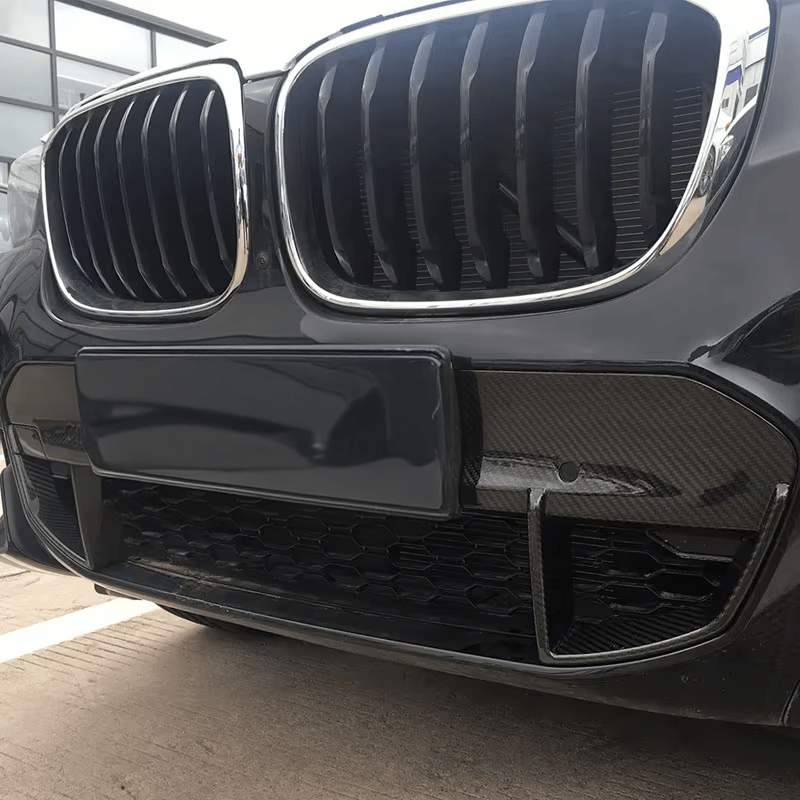 BMW X3 (G01) M Performance Style Carbon Fiber Front Bumper Centre Trim - Twenty Two Tuning Rear Diffuser
