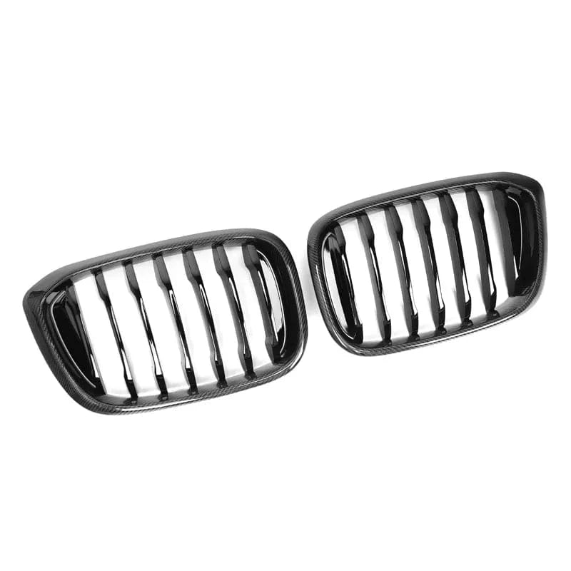 BMW X3 (G01) OEM+ Carbon Fibre Front Grilles - Twenty Two Tuning Front Grille