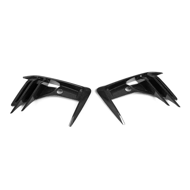 BMW X3 (G01) SOOQOO Carbon Fibre Front Canards - SOOQOO Front Canards/Bumper Inserts