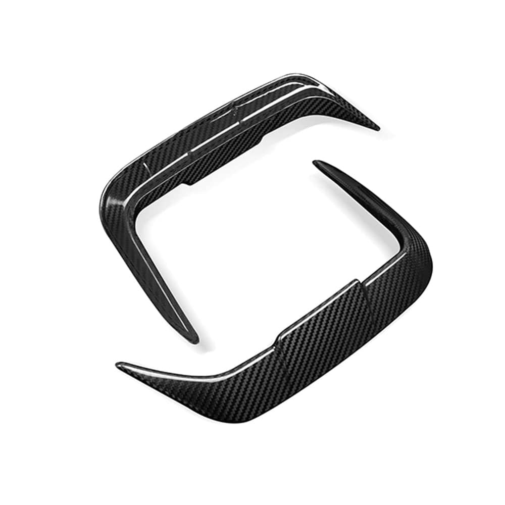 BMW X3 (G01) SOOQOO Carbon Fibre Rear Bumper Vent Surround - SOOQOO Rear Canards