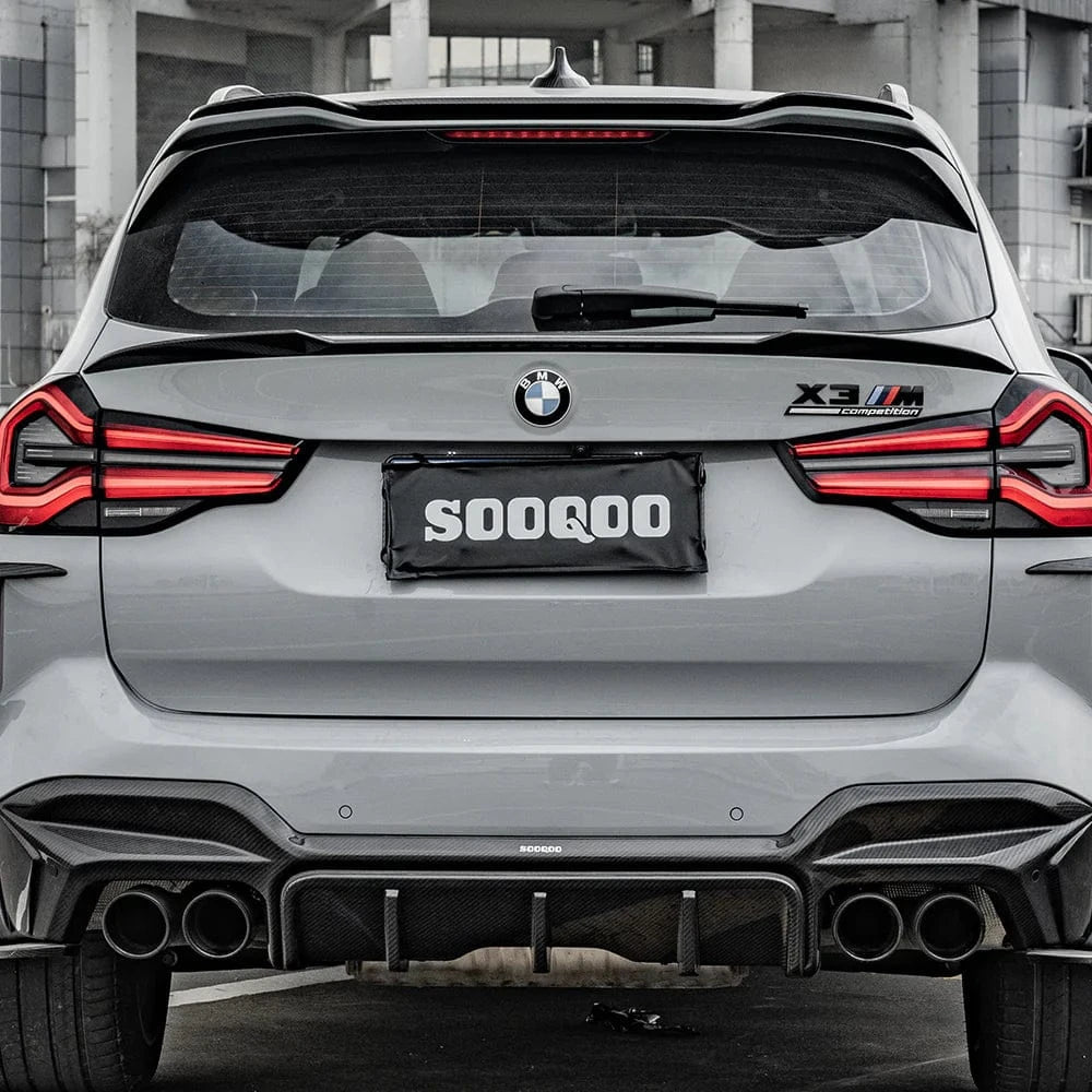 BMW X3/X3M/IX3 (G01/G08/F97) SOOQOO Carbon Fiber Rear Roof Spoiler - SOOQOO Official Rear Spoiler