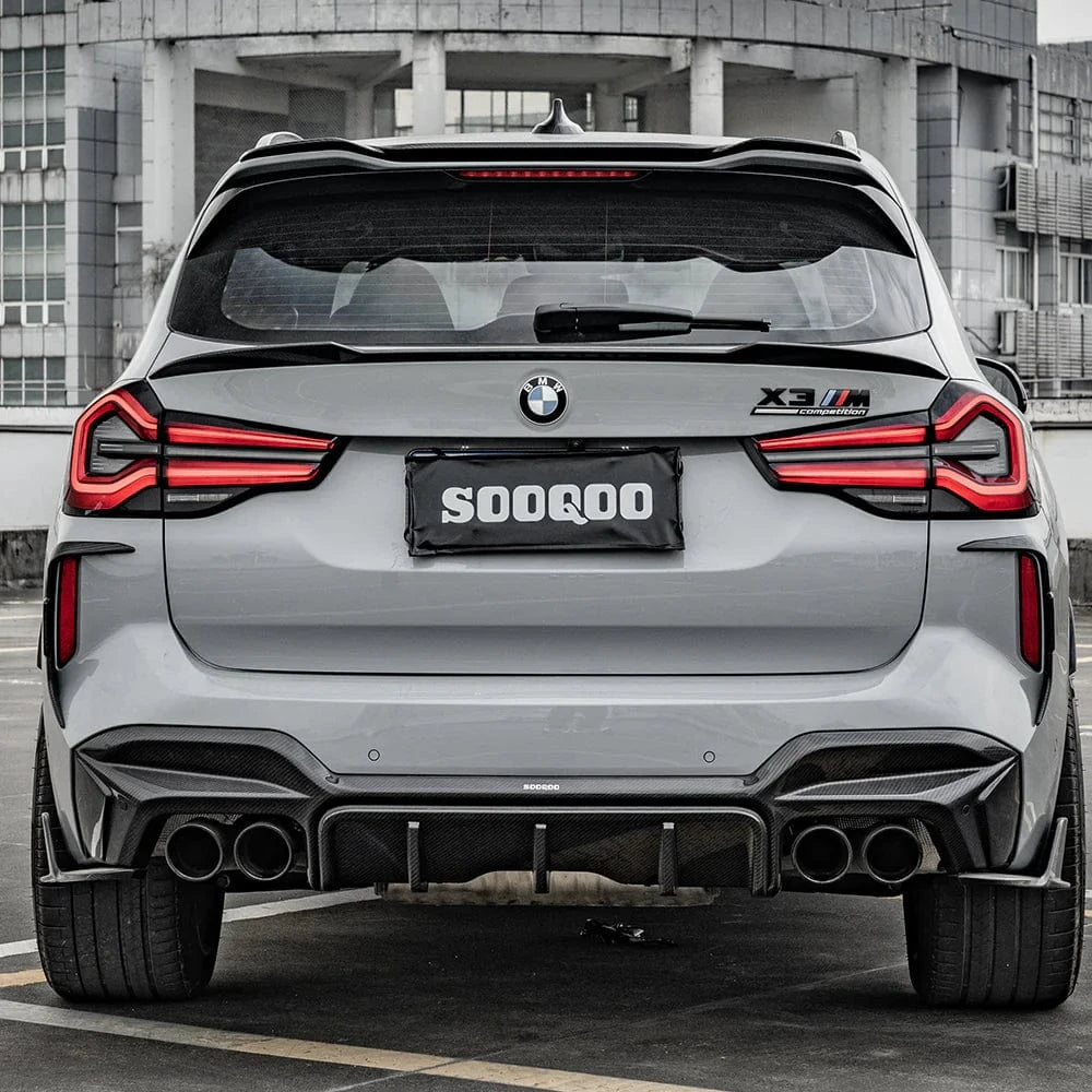 BMW X3M (F97) SOOQOO Carbon Fiber Rear Diffuser - SOOQOO Official Rear Diffuser