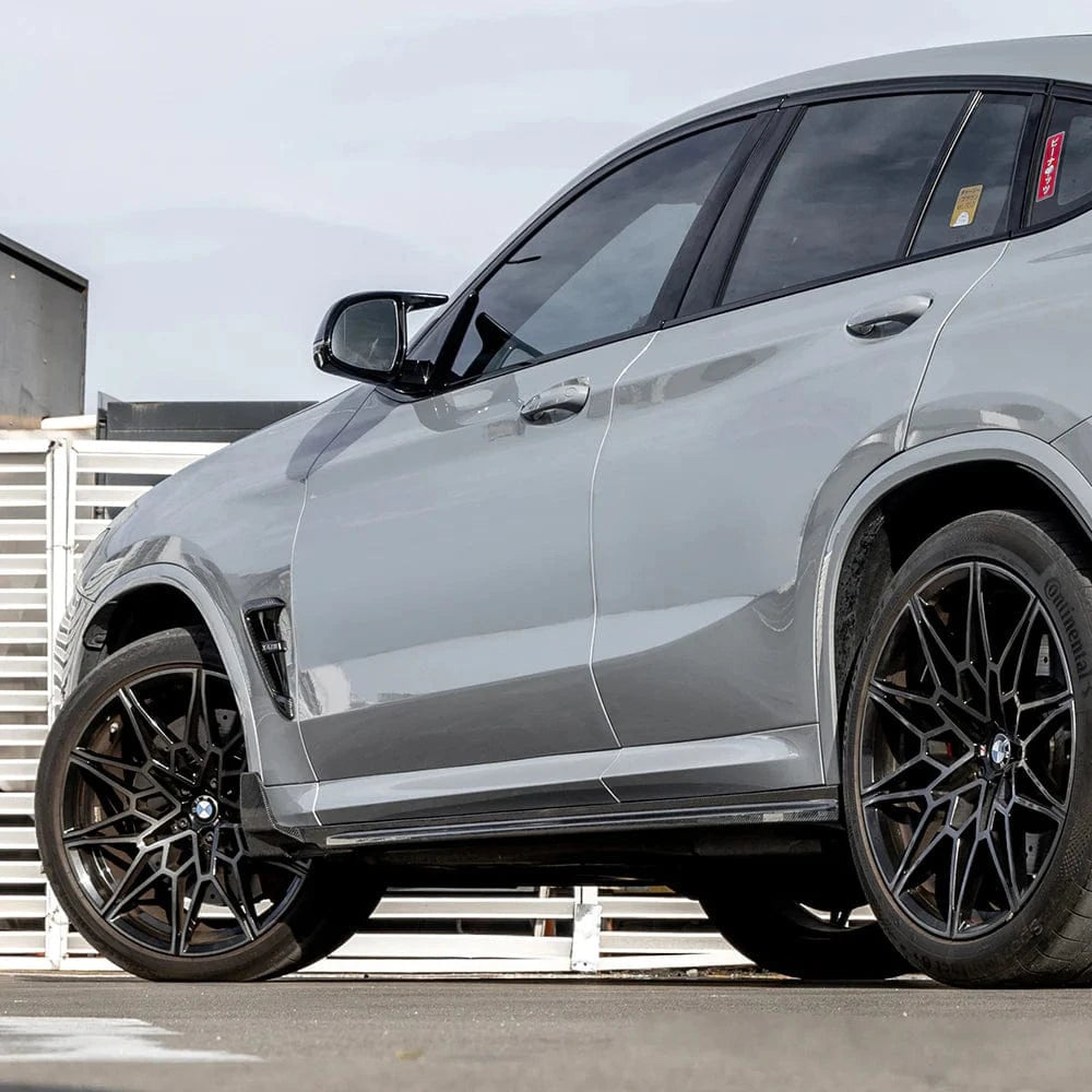 SOOQOO V2 Carbon Fiber Side Skirts For BMW X3M/X4M F97/F98 LCI