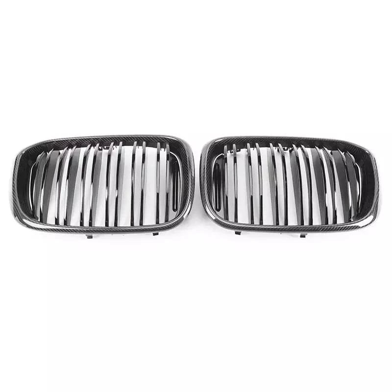 BMW X4 (G02) M Style Carbon Fibre Front Grilles - Twenty Two Tuning Front Grille