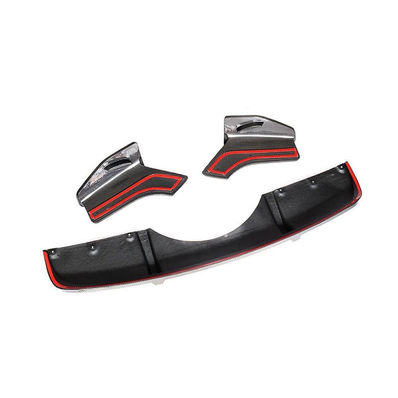 BMW X5 (F15) M Performance Style Carbon Fiber Rear Diffuser - Twenty Two Tuning Rear Diffuser