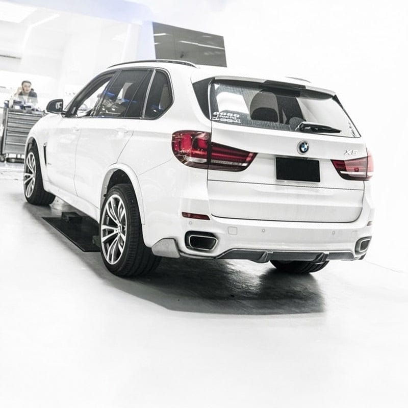 BMW X5 (F15) M Performance Style Carbon Fiber Rear Diffuser - Twenty Two Tuning Rear Diffuser