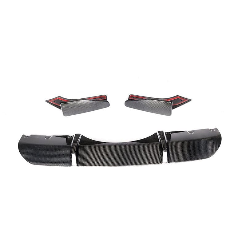 BMW X5 (F15) M Performance Style Carbon Fiber Rear Diffuser - Twenty Two Tuning Rear Diffuser