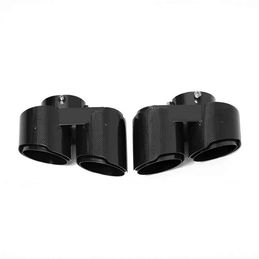 BMW X5 (G05) AK Style Carbon Fibre Exhaust Tips - Twenty Two Tuning Exhaust Tips