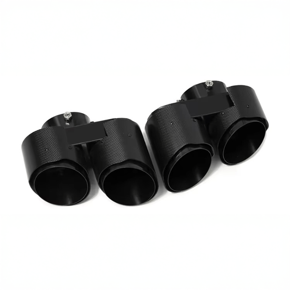 BMW X5 (G05) AK Style Carbon Fibre Exhaust Tips - Twenty Two Tuning Exhaust Tips