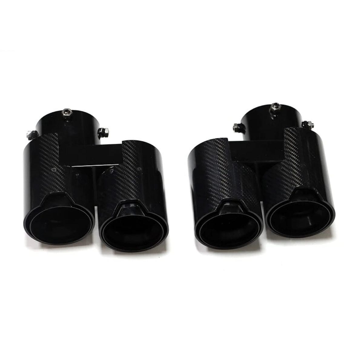 BMW X5 (G05) M Performance Style Carbon Fibre Exhaust Tips - Twenty Two Tuning Exhaust Tips