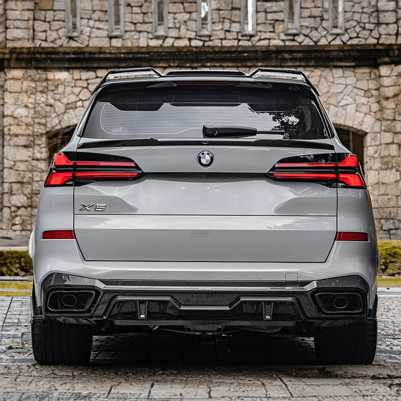 BMW X5 LCI (G05) SOOQOO Carbon Fibre Rear Mid Trunk Spoiler - SOOQOO Rear Spoiler