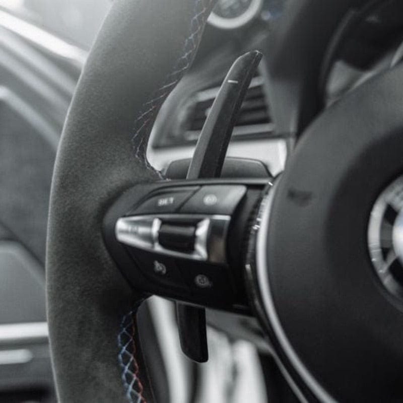 BMW X5M (F85) Replacement M Style Carbon Fibre Paddle Shifters - Twenty Two Tuning Interior Parts & Accessories