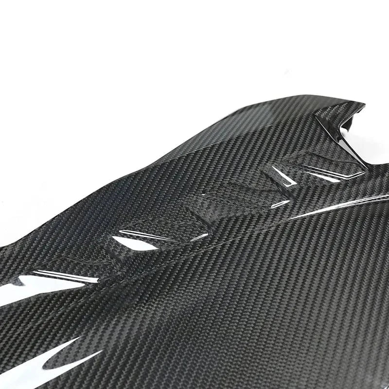 BMW X5M (F95) Carbon Fibre Replacement Engine Cover - Twenty Two Tuning Engine Bay