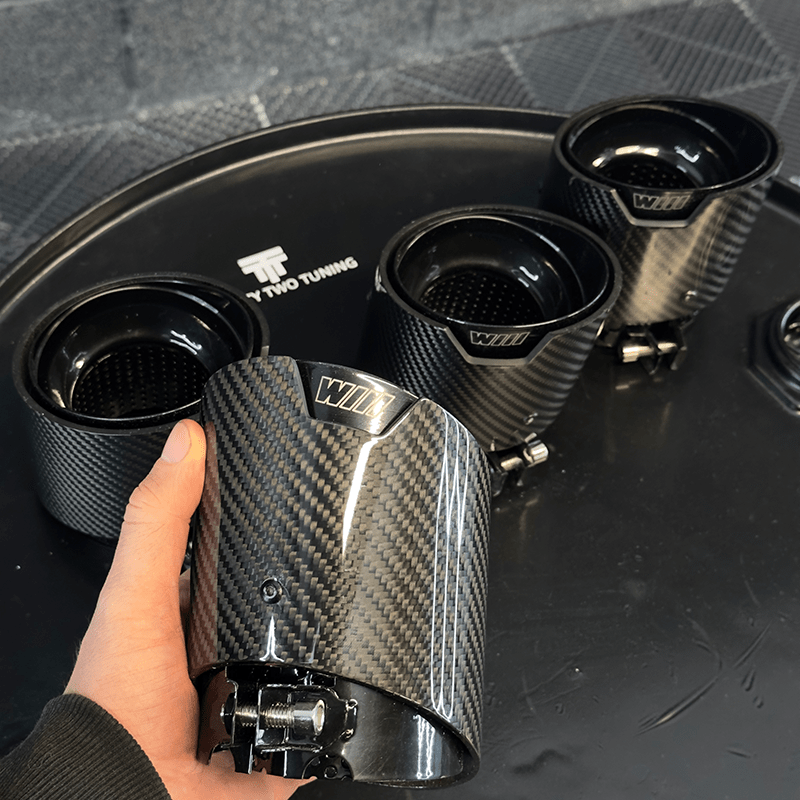 BMW X5M (F95) M Performance Style Exhaust Tips - Twenty Two Tuning Exhaust Tips