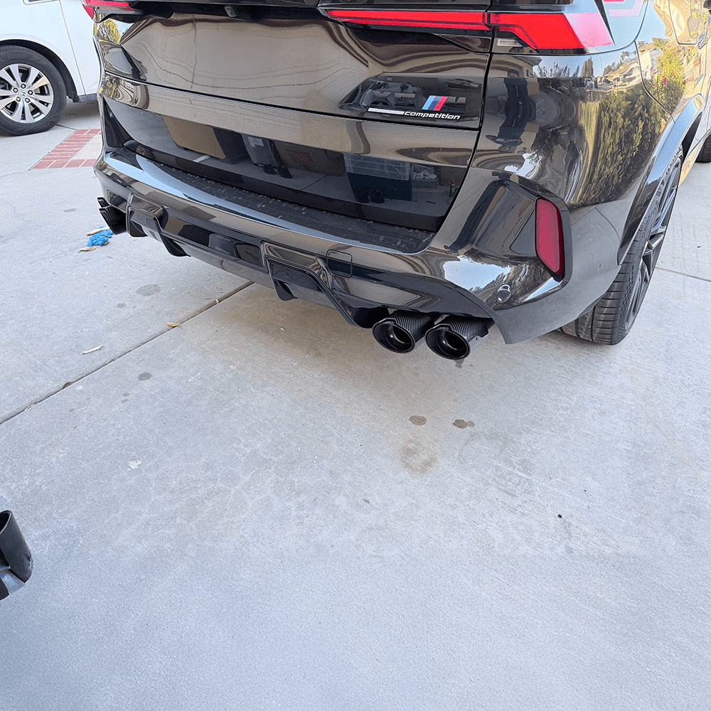 BMW X5M (F95) M Performance Style Exhaust Tips - Twenty Two Tuning Exhaust Tips