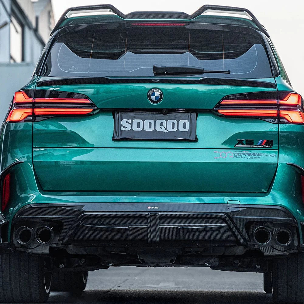 BMW X5M LCI (F95) SOOQOO Carbon Fiber Rear Diffuser - SOOQOO Official Rear Diffuser