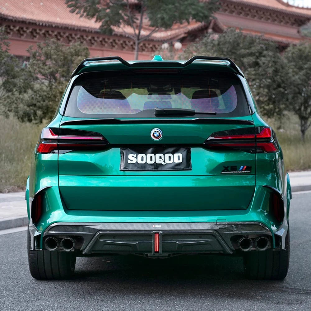 BMW X5M LCI (F95) SOOQOO Carbon Fiber Rear Diffuser - SOOQOO Official Rear Diffuser