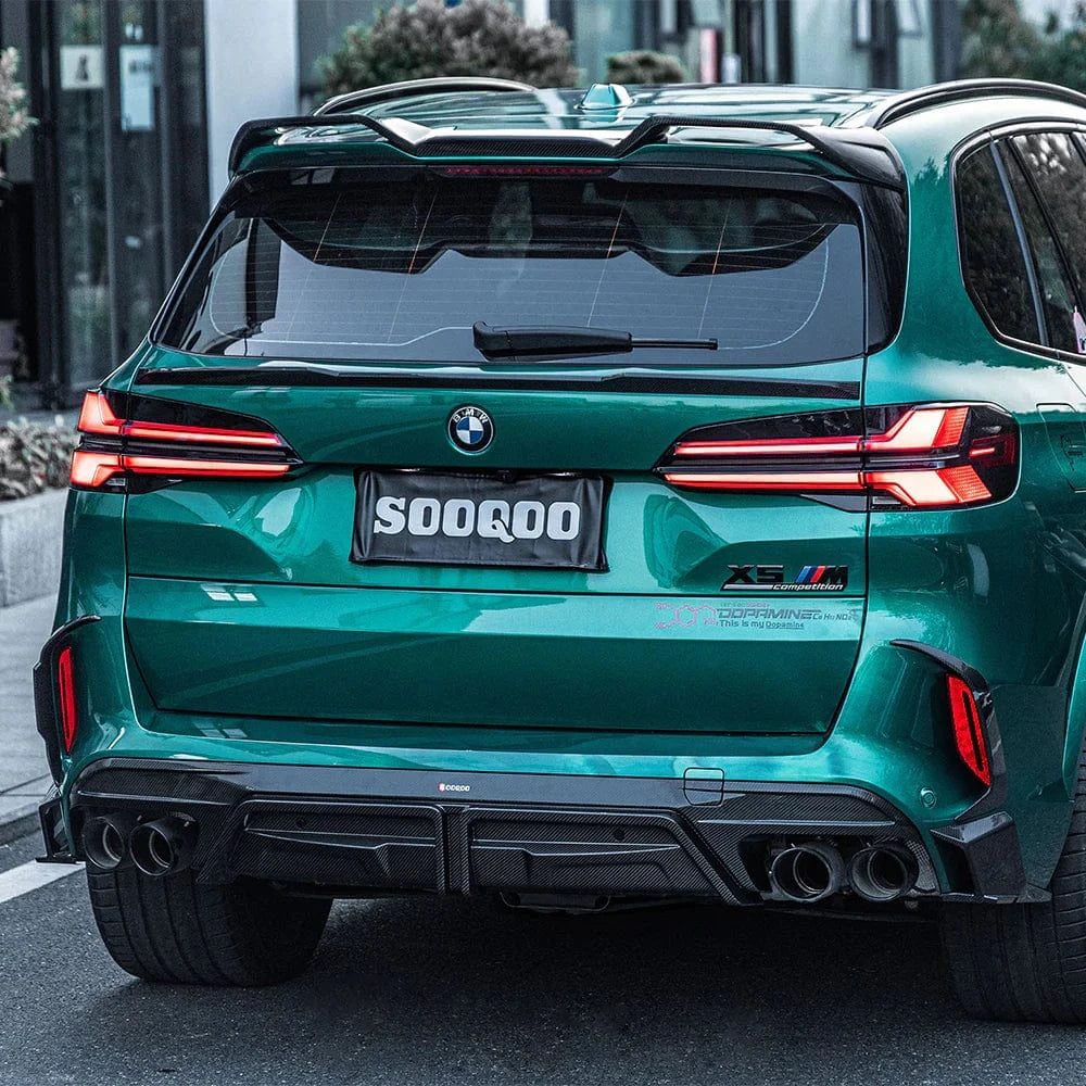BMW X5M LCI (F95) SOOQOO Carbon Fiber Rear Diffuser - SOOQOO Official Rear Diffuser
