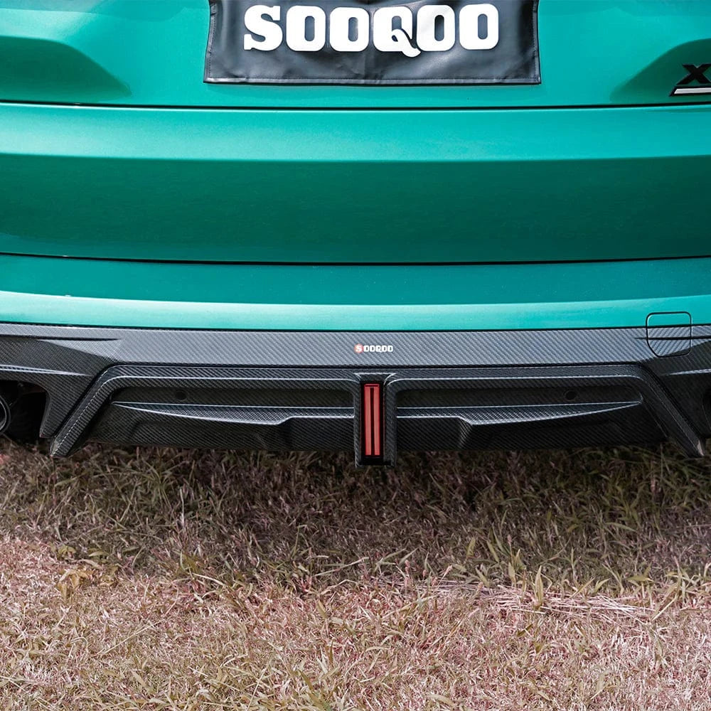 BMW X5M LCI (F95) SOOQOO Carbon Fiber Rear Diffuser - SOOQOO Official Rear Diffuser