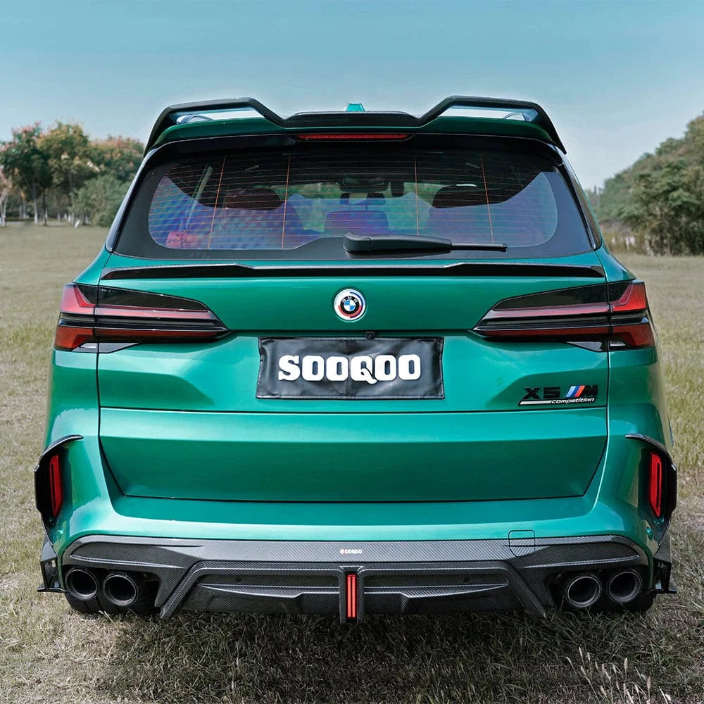 BMW X5M LCI (F95) SOOQOO Carbon Fiber Rear Mid Spoiler - SOOQOO Official Rear Spoiler