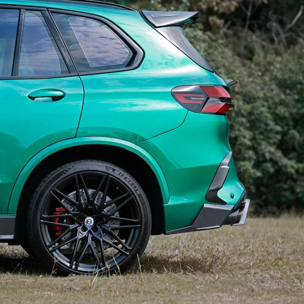 BMW X5M LCI (F95) SOOQOO Carbon Fiber Rear Vent Trim - SOOQOO Official Rear Canards