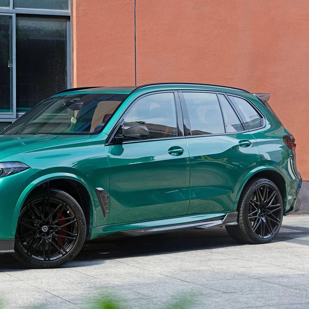 BMW X5M LCI (F95) SOOQOO Carbon Fiber Side Skirts - SOOQOO Official Side Skirts