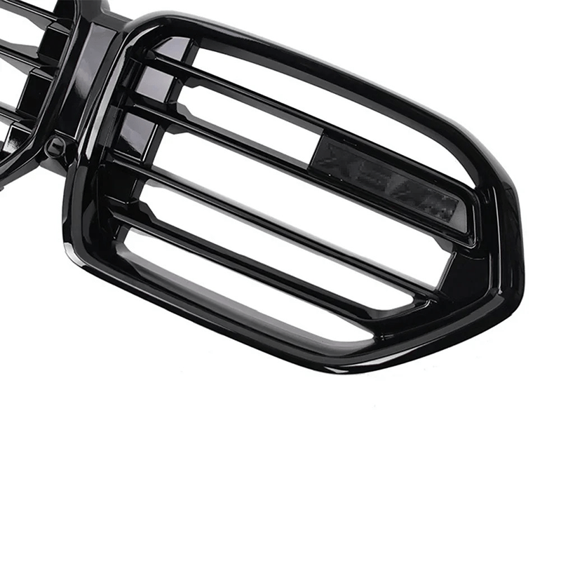 BMW X5M/X6M (F95/F96) Horizontal Slat Gloss Black Front Grille - Twenty Two Tuning Front Grille