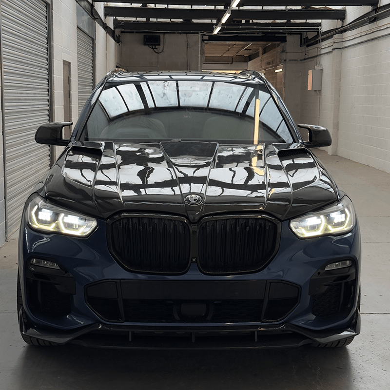 BMW X6 (G06) LARTE Inspired Carbon Fibre Hood/Bonnet Replacement - Twenty Two Tuning Hood/Bonnet Complete