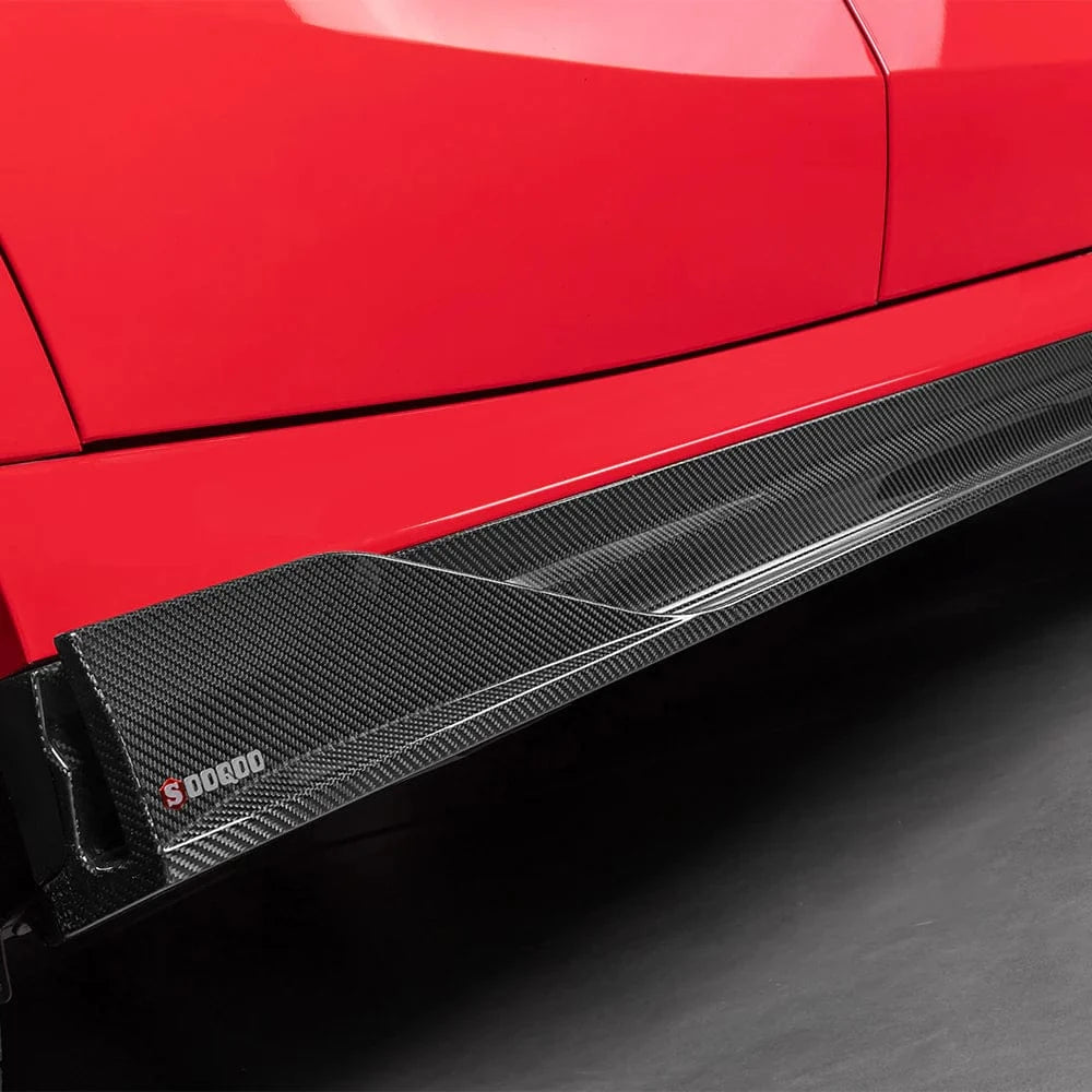 BMW X6 (G06) SOOQOO Carbon Fiber Side Skirts - SOOQOO Official Side Skirts