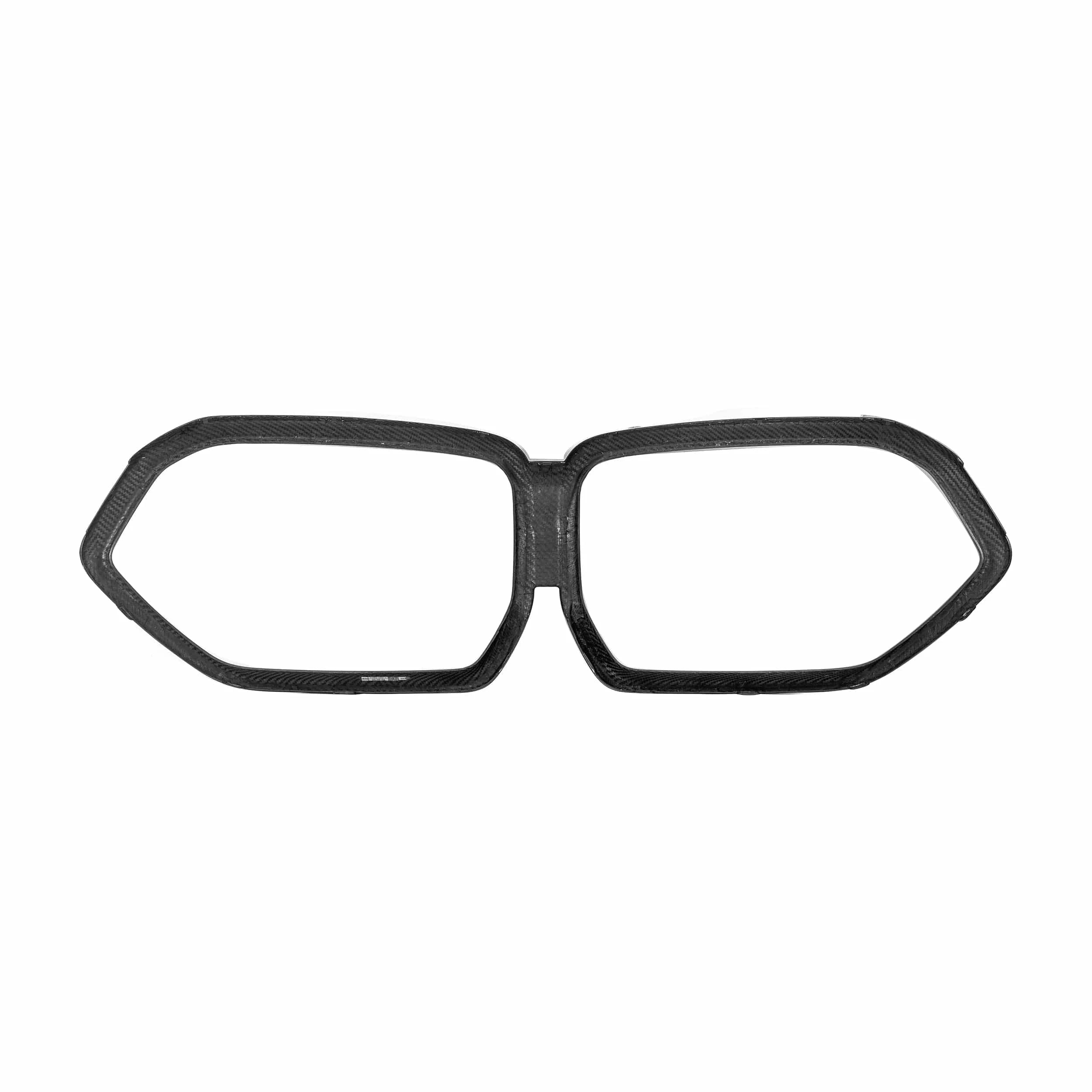 BMW X6M LCI (F96) M Performance Style Carbon Front Grille Surround Trim - Twenty Two Tuning Front Grille