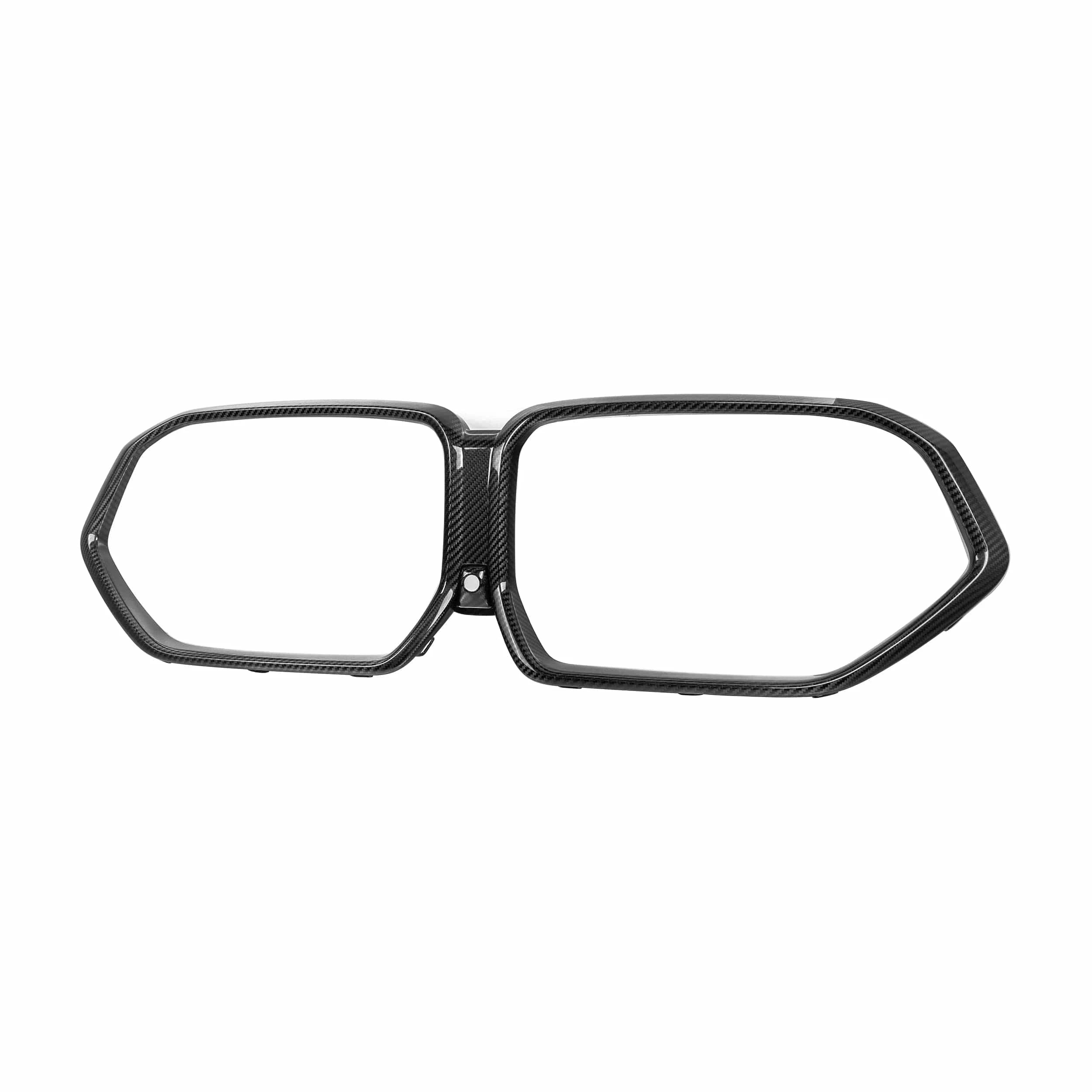 BMW X6M LCI (F96) M Performance Style Carbon Front Grille Surround Trim - Twenty Two Tuning Front Grille