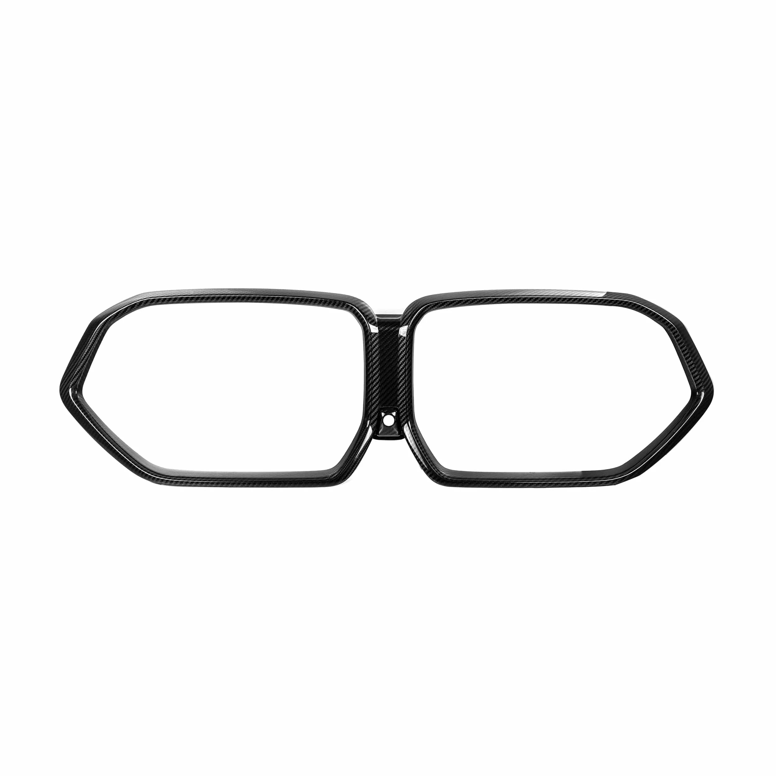 BMW X6M LCI (F96) M Performance Style Carbon Front Grille Surround Trim - Twenty Two Tuning Front Grille