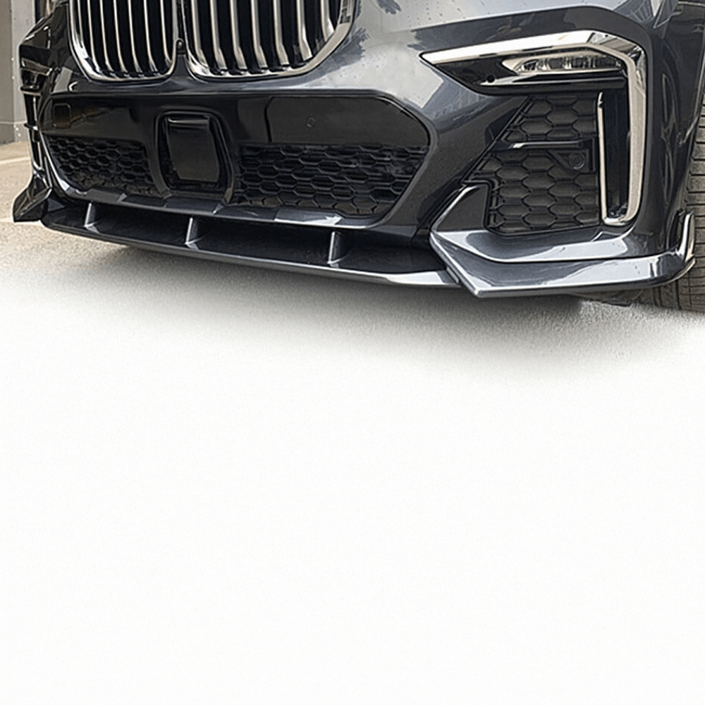 BMW X7 (G07) 3D Style Carbon Fibre Front Lip Spoiler - Twenty Two Tuning Front Lip