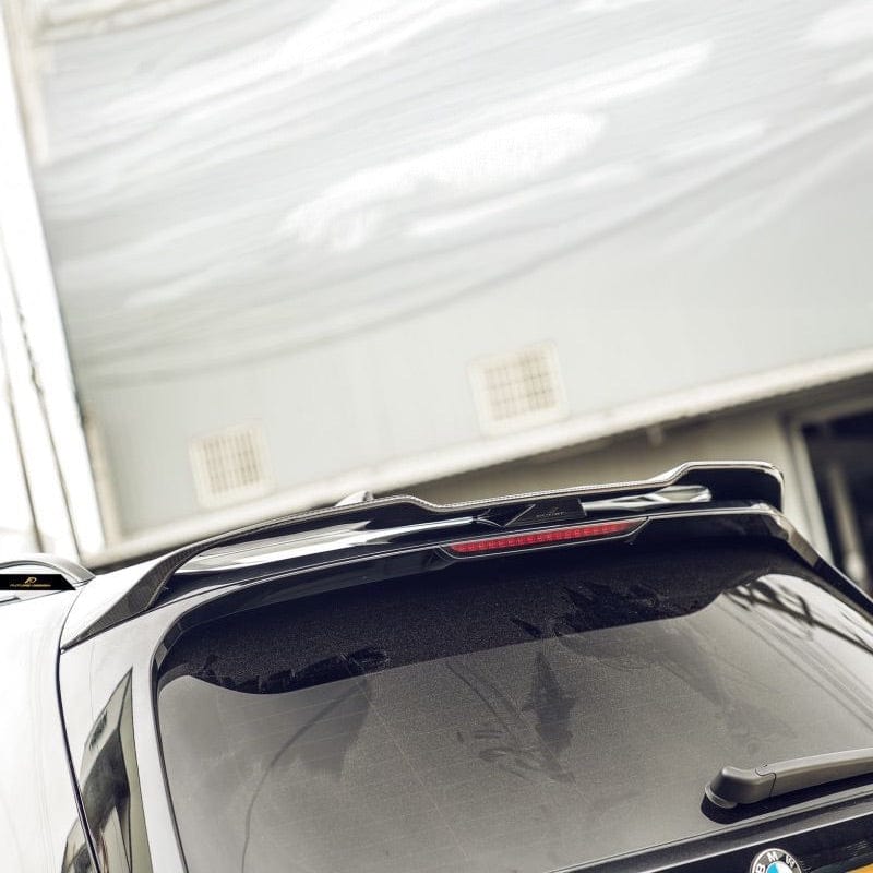 BMW X7 (G07) Future Design Carbon Fibre Rear Roof Spoiler - Future Design Rear Spoiler