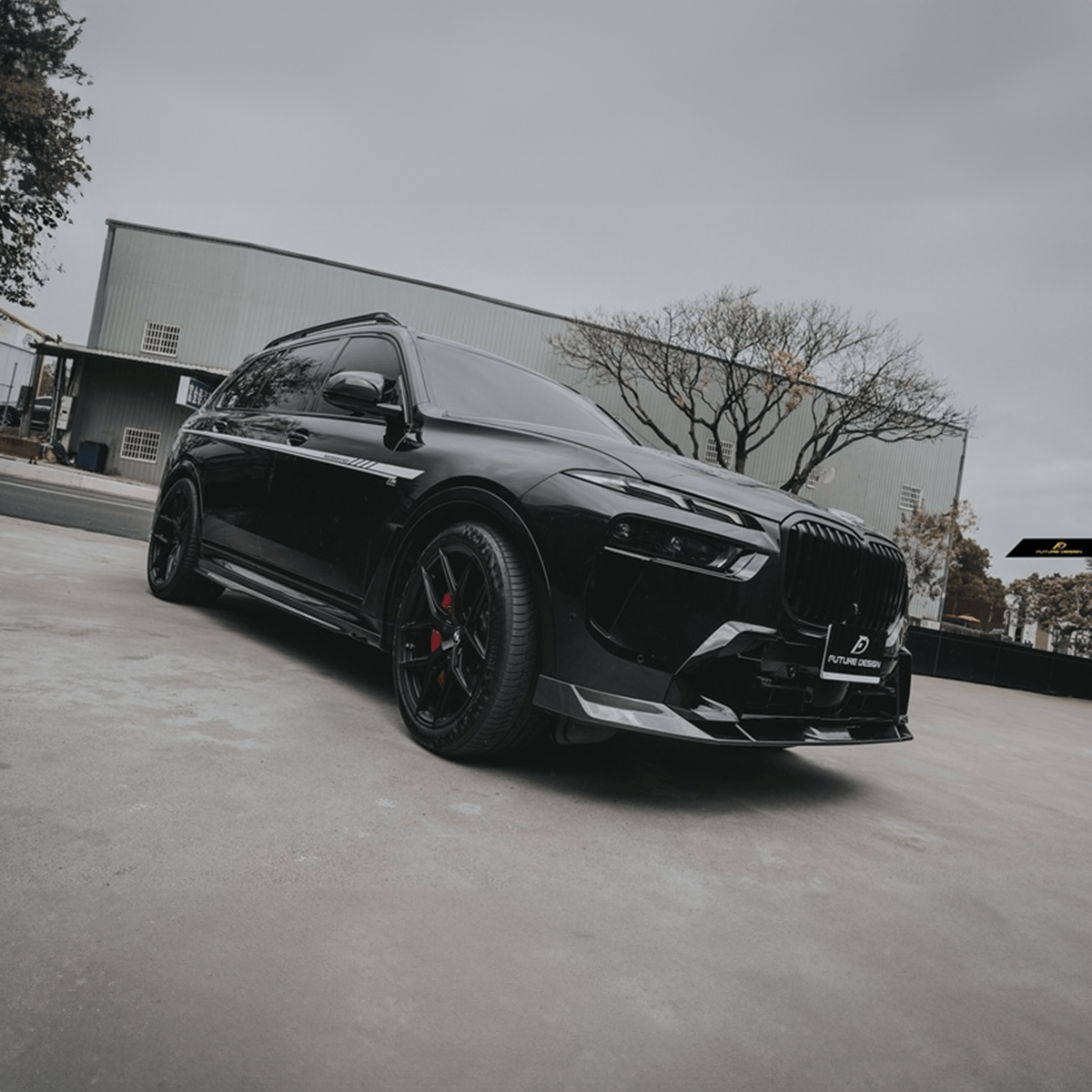 BMW X7 (G07) Future Design Carbon Fibre Side Skirts - Future Design Side Skirts