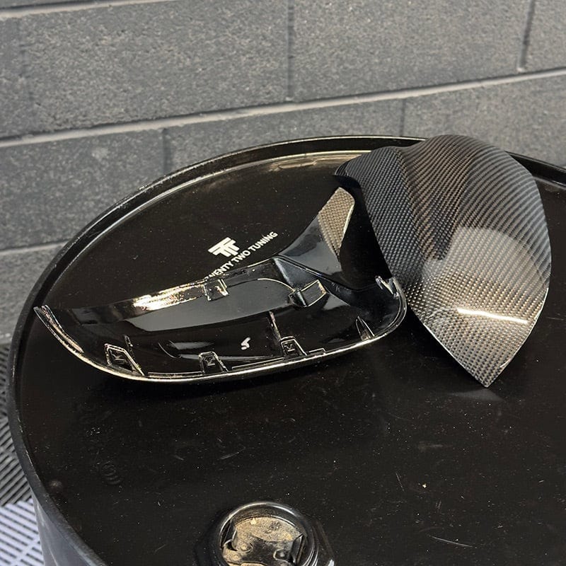 BMW X7 (G07) M Style Carbon Fibre Replacement Mirror Covers - Twenty Two Tuning Mirror Covers