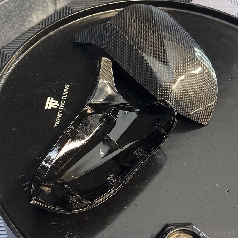 BMW X7 (G07) M Style Carbon Fibre Replacement Mirror Covers - Twenty Two Tuning Mirror Covers