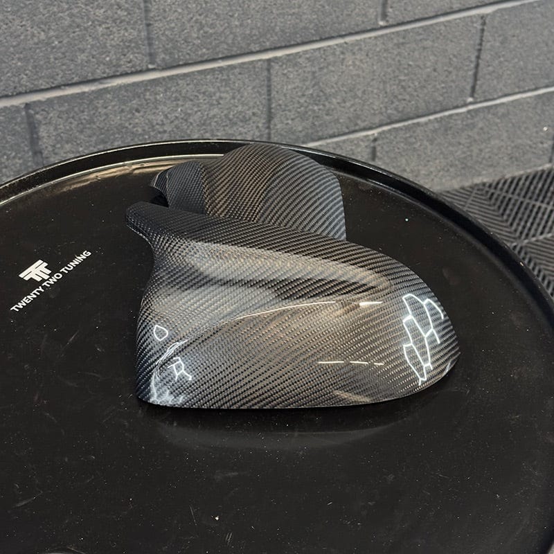 BMW X7 (G07) M Style Carbon Fibre Replacement Mirror Covers - Twenty Two Tuning Mirror Covers