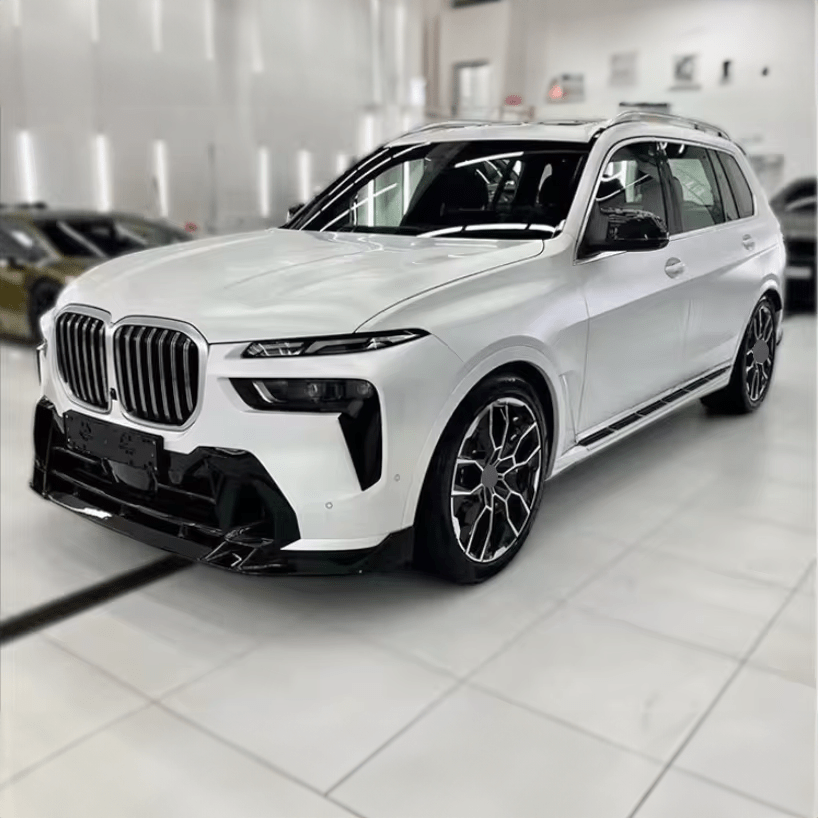 BMW X7 LCI (G07) OEM+ Gloss Black Front Lip Spoiler - Twenty Two Tuning Front Lip