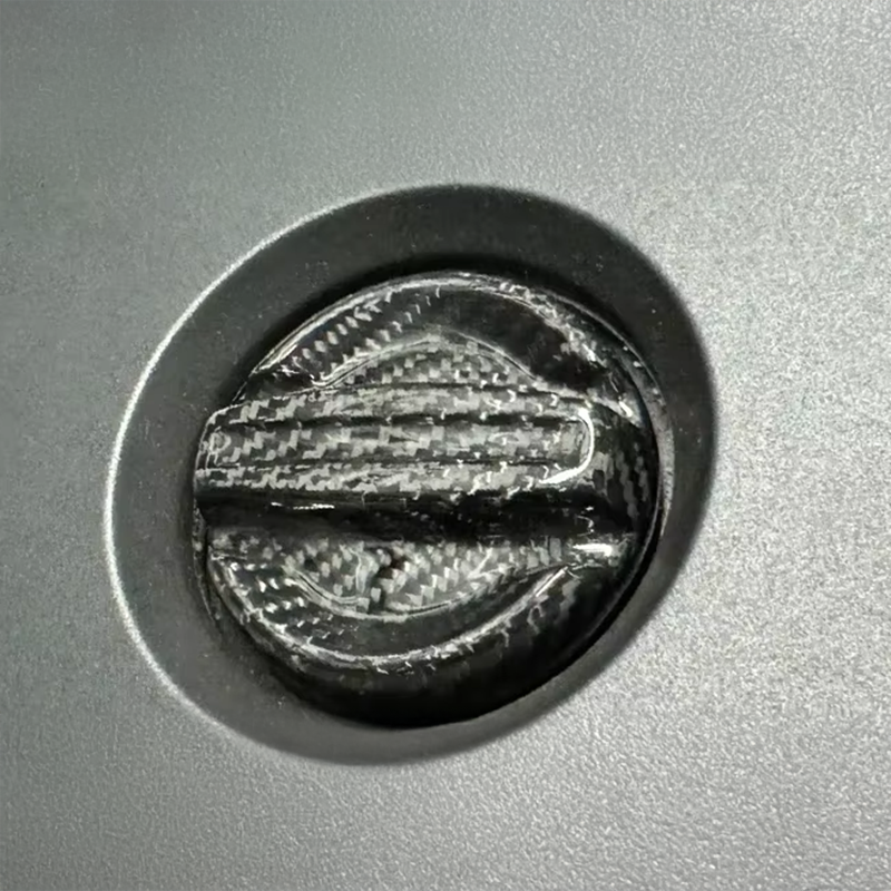 Carbon Fiber Oil Cap Cover - Compatible with BMW - Twenty Two Tuning Accessories