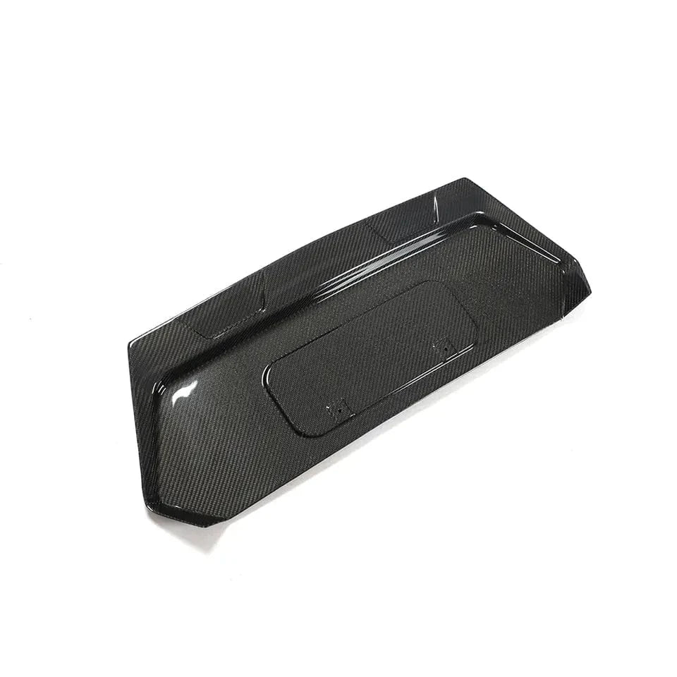 Chevrolet Corvette (C8) Carbon fibre License Plate Cover Rear Bumper - Twenty Two Tuning License Plate Cover