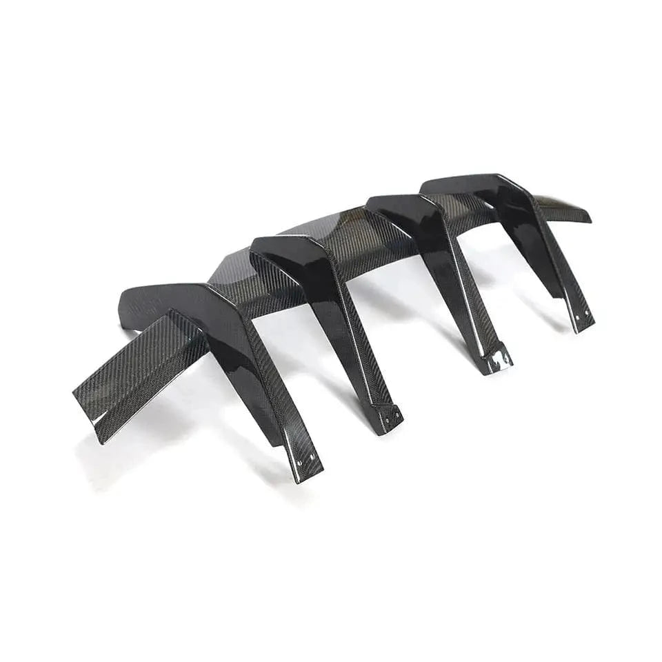 Chevrolet Corvette (C8) Carbon Fibre Rear Bumper Diffuser - Twenty Two Tuning Rear Diffuser