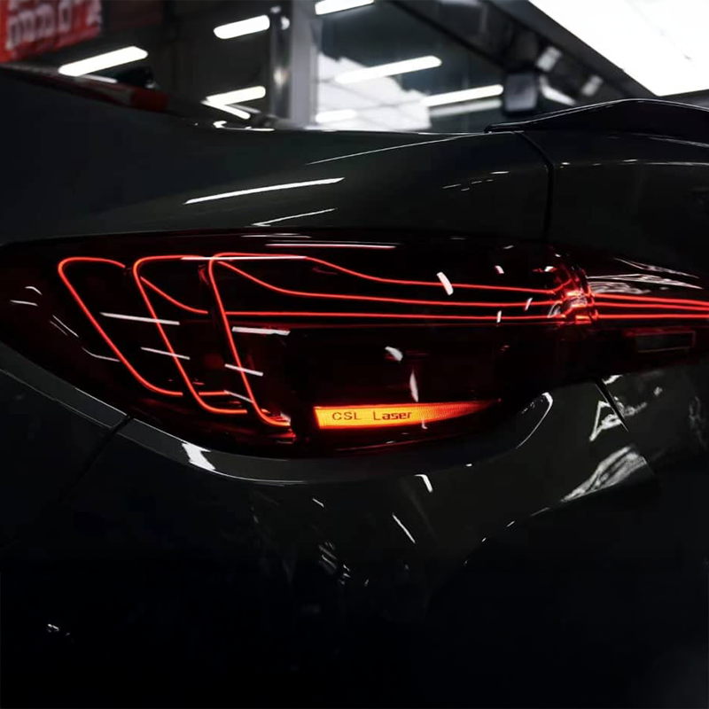 CSL Style Laser Rear Tail Lights (Plug and Play) - Compatible with BMW M4 (G82) - Twenty Two Tuning Rear Lights/ Tail Lamps