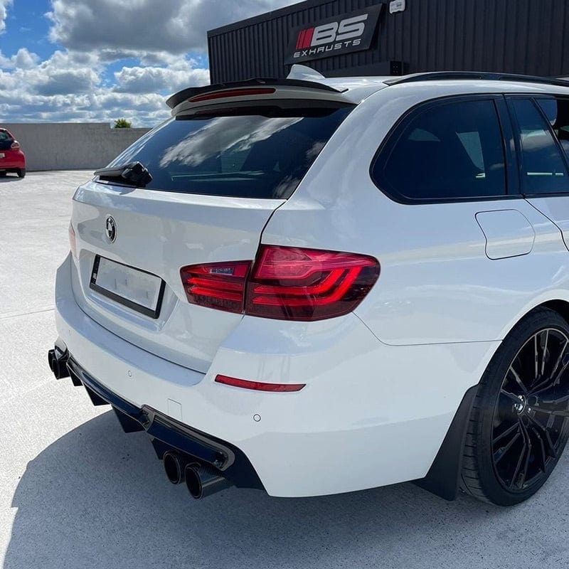 Dual TTT OEM Carbon Fibre Exhaust Tips - Compatible with BMW - Twenty Two Tuning Exhaust Tips