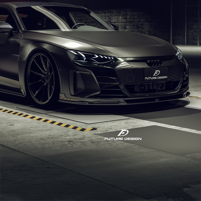 Future Design Carbon Fiber Body Kit Compatible With Audi E-Tron GT
