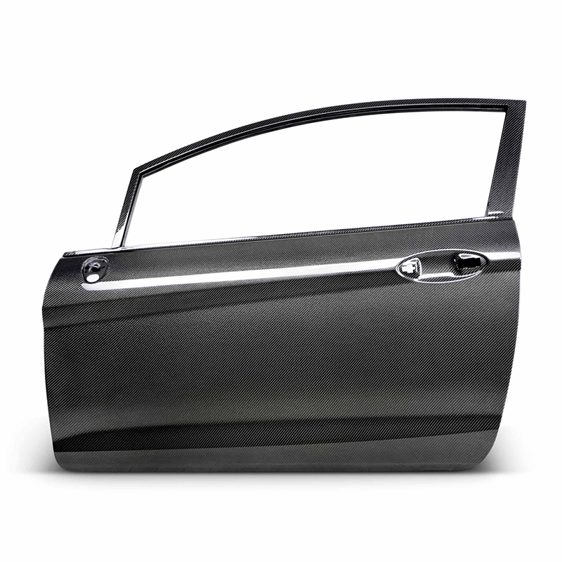 Ford Fiesta (Mk7.5) OEM+ Carbon Fiber Door Replacements - Twenty Two Tuning Door Replacements