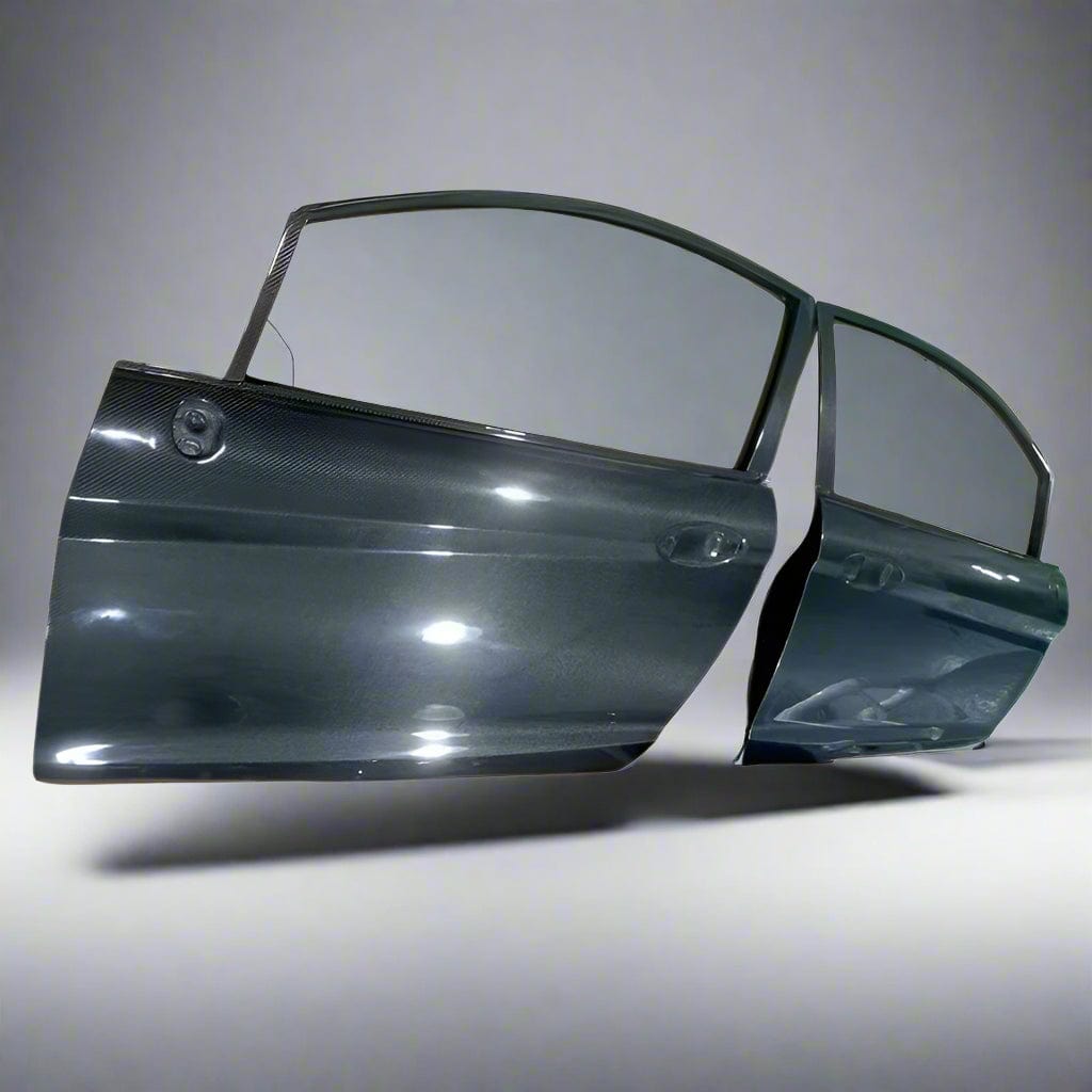 Ford Fiesta (Mk7.5) OEM+ Carbon Fiber Door Replacements - Twenty Two Tuning Door Replacements