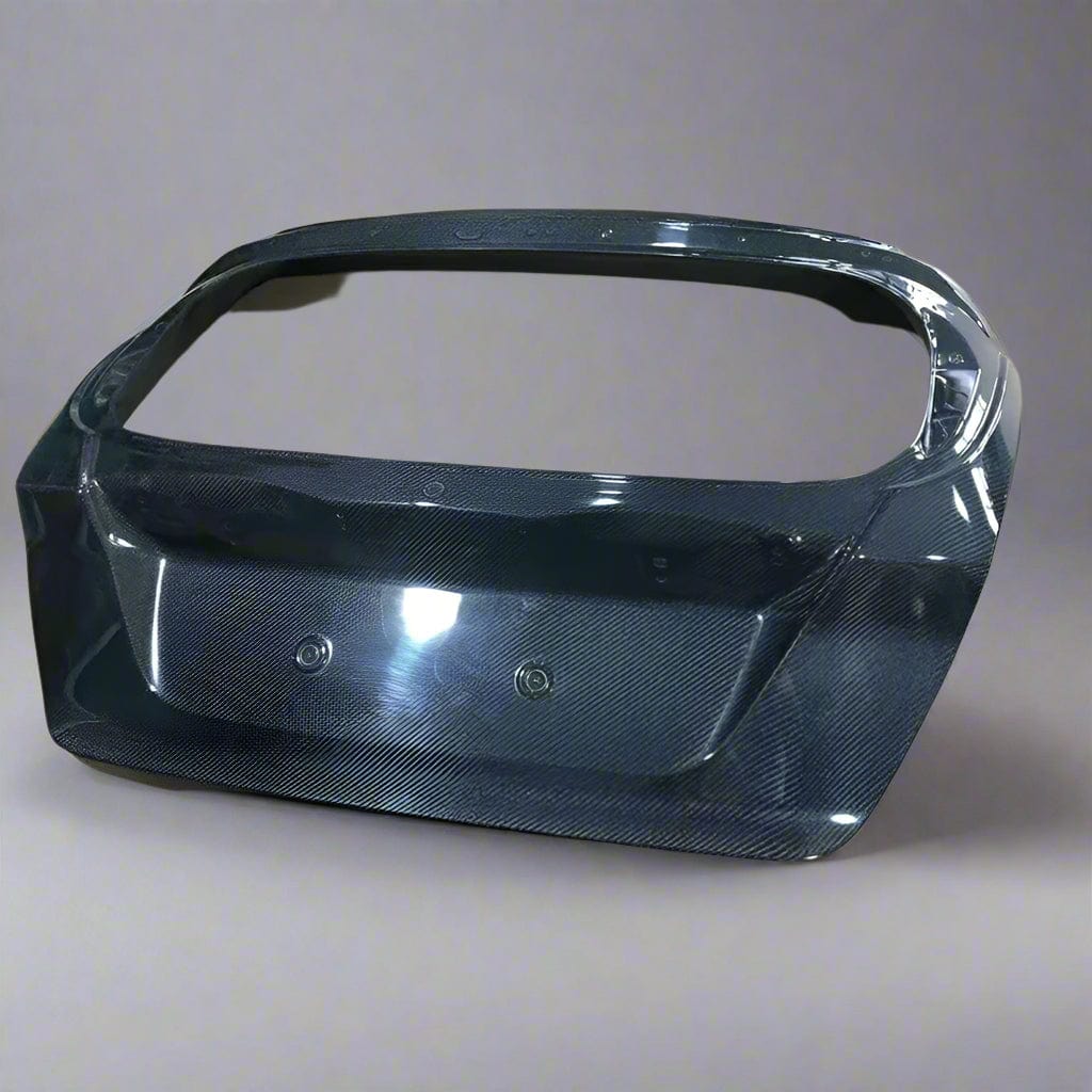 Ford Fiesta (Mk7.5) OEM+ Carbon Fiber Rear Hatch Trunk Replacement - Twenty Two Tuning Trunk/Boot Complete