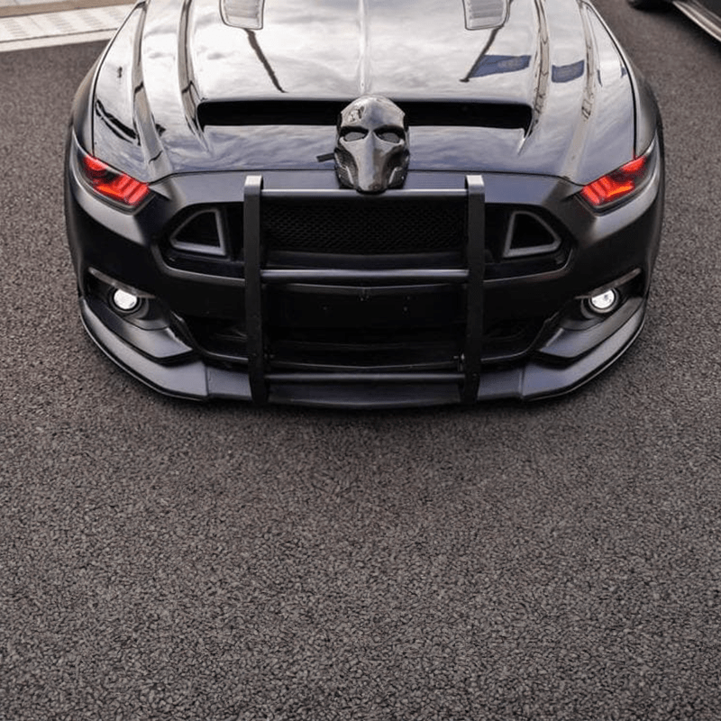 Ford Mustang (6th Gen.) CTS Style Bull Bar Collision Bar Protection Kit - Twenty Two Tuning Bull Bar